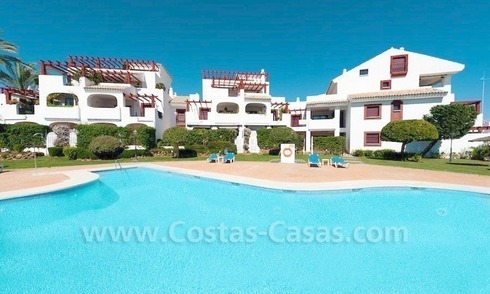 Beachside appartement te koop in Marbella 