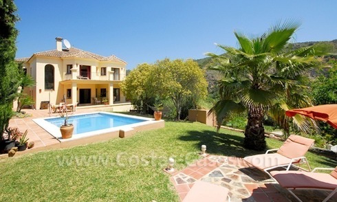 Luxe villa te koop in Benahavis 