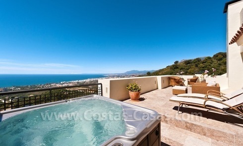 Modern luxe penthouse appartement te koop in Marbella 