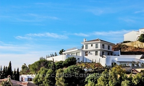 Nieuwe moderne villa te koop in Mijas 