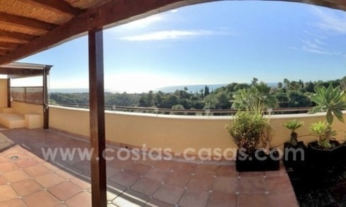 Luxe penthouse appartement te koop in Sierra Blanca, Golden Mile, vlakbij Marbella Centrum 