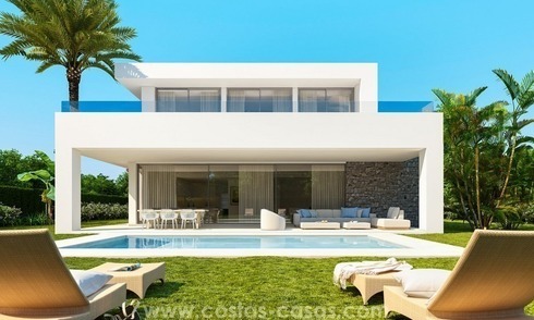 Nieuwe moderne villa´s te koop aan de oostkant van Marbella 