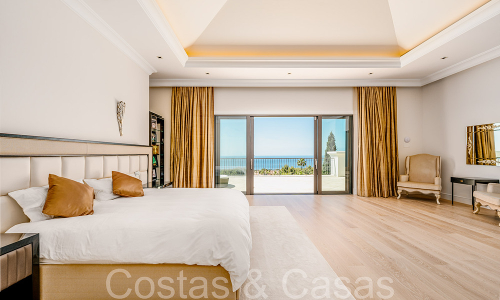 Meesterlijke luxevilla met panoramisch zeezicht in Sierra Blanca op de Golden Mile van Marbella 68154