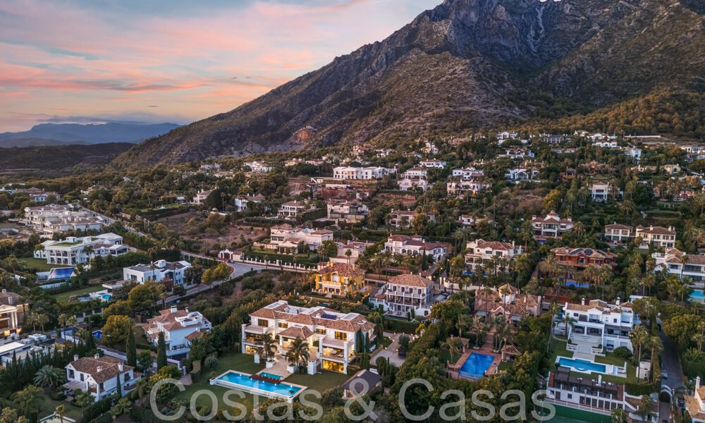 Meesterlijke luxevilla met panoramisch zeezicht in Sierra Blanca op de Golden Mile van Marbella 68167