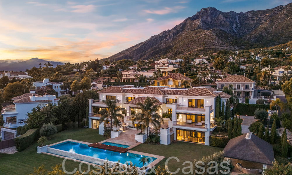 Meesterlijke luxevilla met panoramisch zeezicht in Sierra Blanca op de Golden Mile van Marbella 68168