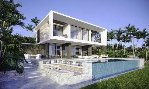 Moderne design Villa's op maat te koop in Marbella, Benahavis, Estepona, Mijas en aan de hele Costa del Sol 23419