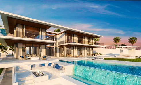 Luxueuze moderne villa met panoramisch zeezicht te koop in Benahavis, Marbella 4717