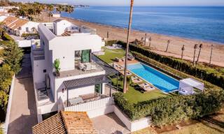 Instapklare ultramoderne design villa direct aan het strand te koop, New Golden Mile, Marbella - Estepona. 72277 