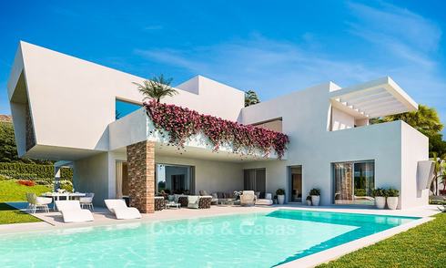 Ideaal gelegen en aantrekkelijk geprijsde moderne luxe villa's te koop, Estepona - Marbella 7891