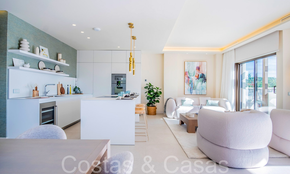 Luxueuze eerstelijns strandvilla te koop in een nieuw, exclusief complex, New Golden Mile, Marbella - Estepona 69854