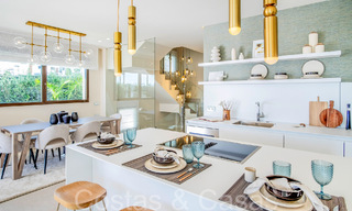 Luxueuze eerstelijns strandvilla te koop in een nieuw, exclusief complex, New Golden Mile, Marbella - Estepona 69861 