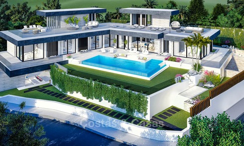 Majestueuze innovatieve designer villa met spectaculair zeezicht te koop - Benahavis, Marbella 8503