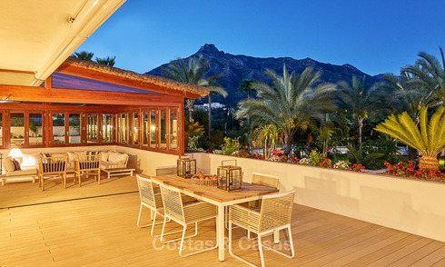 Luxe penthouse appartement te koop op de Golden Mile tussen Marbella en Puerto Banus 13579