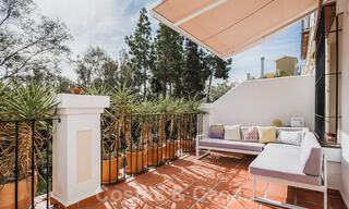 Gerenoveerde eengezinswoning te koop in een omheind complex vlak bij de Puente Romano op de Golden Mile in Marbella 31286 