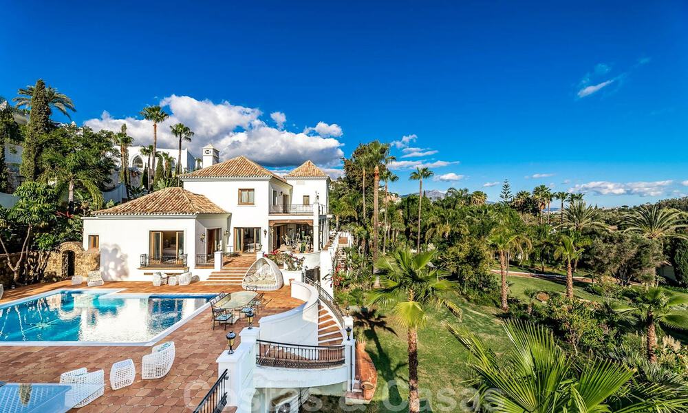 Majestueus, vorstelijk landgoed te koop met gastenverblijven en omringd door golfbanen in Benahavis - Marbella 39005