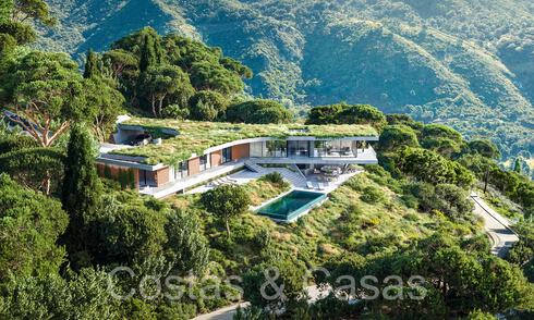 Nieuwe, high-end designervilla te koop, volledig ingenesteld in de natuur in de heuvels van Marbella - Benahavis 68854