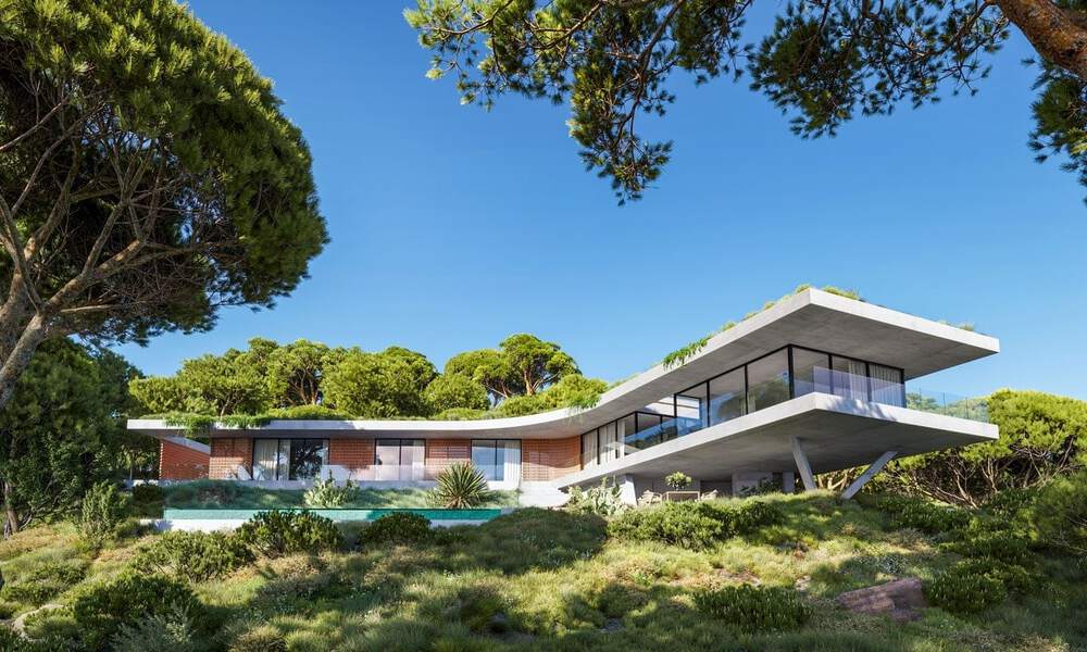 Nieuwe, high-end designervilla te koop, volledig ingenesteld in de natuur in de heuvels van Marbella - Benahavis 68857