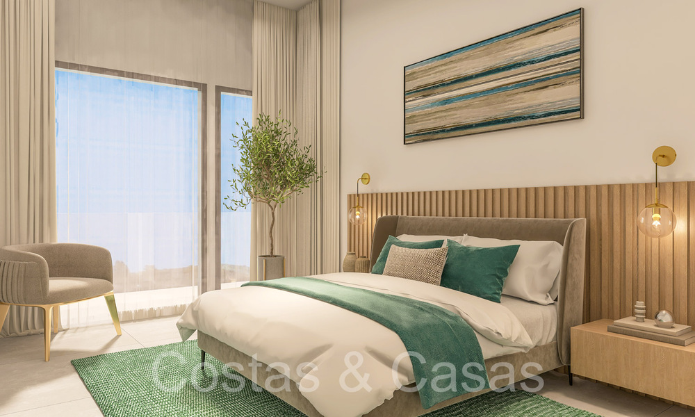 Nieuwe, eigentijdse luxe huizen te koop in de golfvallei van Mijas, Costa del Sol 68872