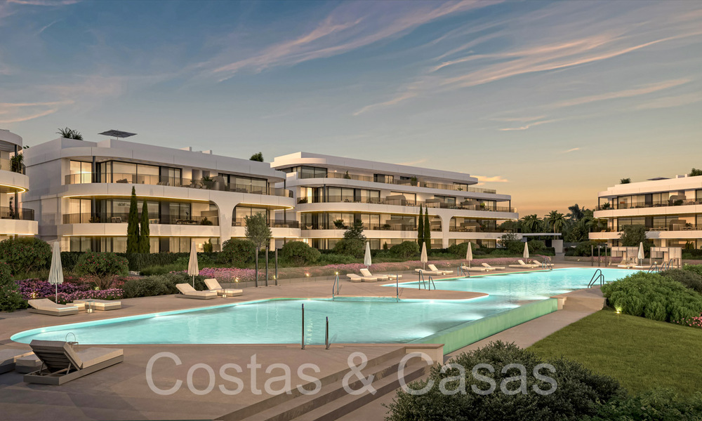 Nieuwbouwproject van appartementen te koop op de New Golden Mile tussen Marbella en Estepona 69580