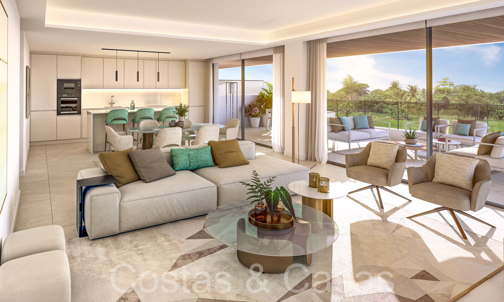 Nieuwbouwproject van appartementen te koop op de New Golden Mile tussen Marbella en Estepona 69592