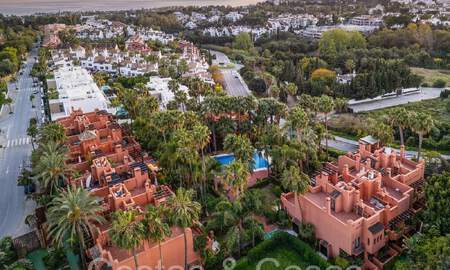 Prachtig mediterraan herenhuis te koop in een gewaardeerde, beveiligde urbanisatie op de Golden Mile van Marbella 67340