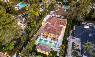 Geavanceerde, Mediterrane gelijkvloerse villa te koop op een steenworp van de Las Brisas golfbaan in Nueva Andalucia, Marbella 67496 