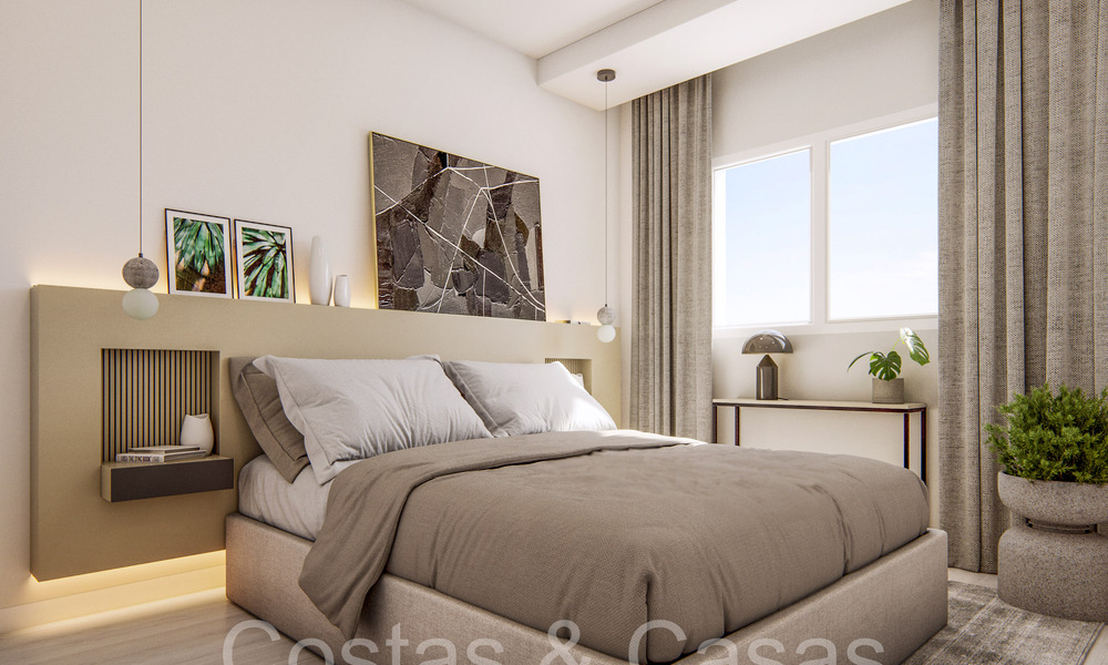 Nieuwe appartementen met moderne stijl te koop in complex met veel faciliteiten in Fuengirola, Costa del Sol 67427