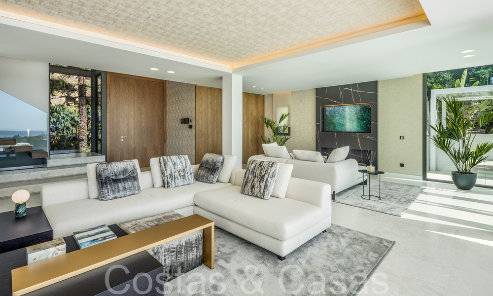 Instapklare, moderne luxevilla met onbelemmerd zeezicht te koop, gelegen in La Quinta, Marbella - Benahavis 67766