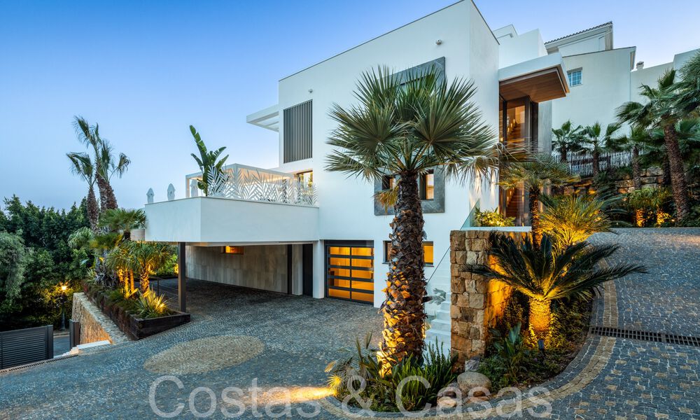 Instapklare, moderne luxevilla met onbelemmerd zeezicht te koop, gelegen in La Quinta, Marbella - Benahavis 67776