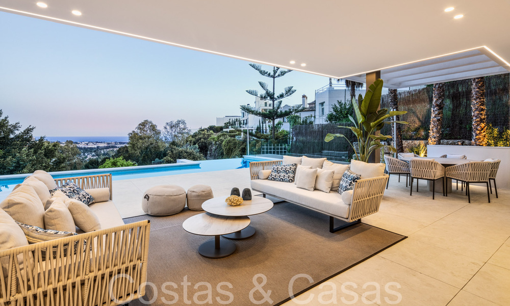Instapklare, moderne luxevilla met onbelemmerd zeezicht te koop, gelegen in La Quinta, Marbella - Benahavis 67777