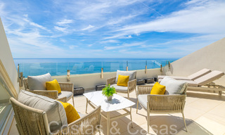 Luxueus, modern, duplex penthouse met panoramisch zeezicht te koop in Benalmadena, Costa del Sol 68007 