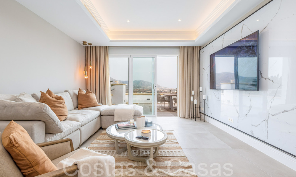 Elegant penthouse met prachtig uitzicht te koop in een exclusief golfresort in Mijas, Costa del Sol 68278