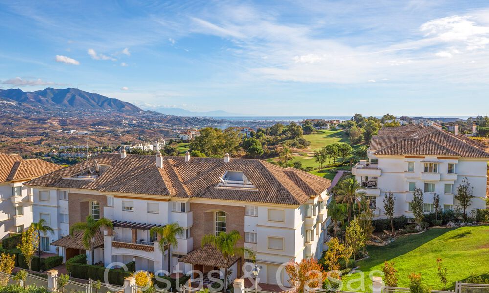 Elegant penthouse met prachtig uitzicht te koop in een exclusief golfresort in Mijas, Costa del Sol 68303