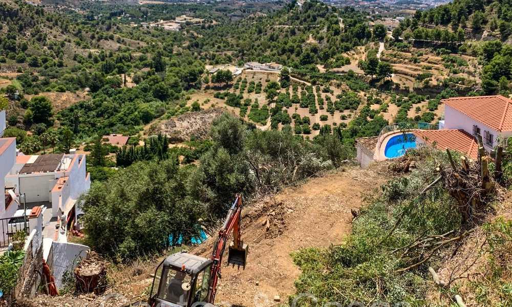 Off-plan villaproject met panoramisch zeezicht te koop in de heuvels van Mijas Pueblo, Costa del Sol 68448