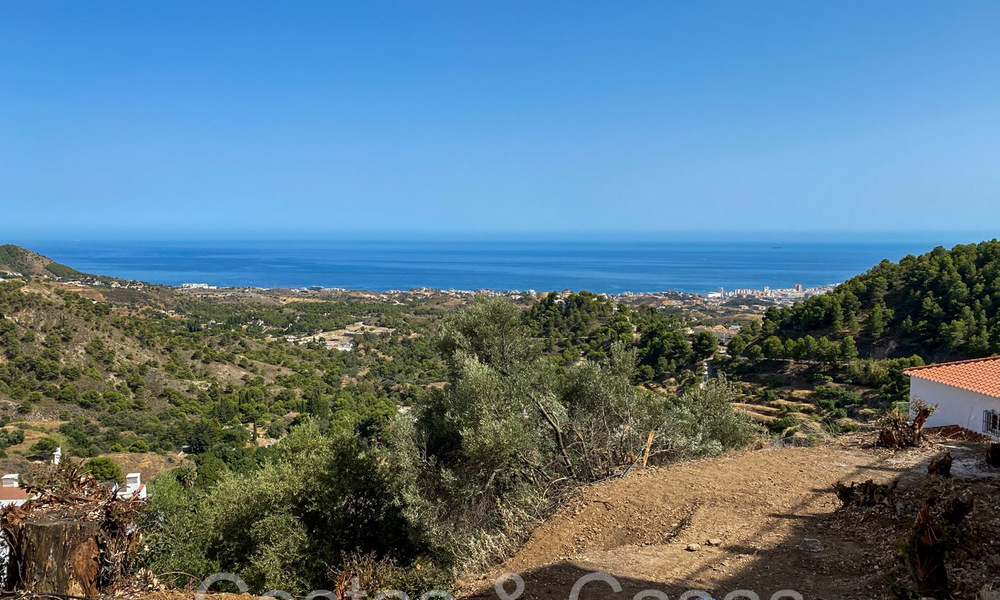 Off-plan villaproject met panoramisch zeezicht te koop in de heuvels van Mijas Pueblo, Costa del Sol 68451