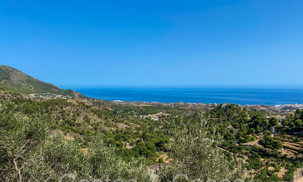 Off-plan villaproject met panoramisch zeezicht te koop in de heuvels van Mijas Pueblo, Costa del Sol 68452