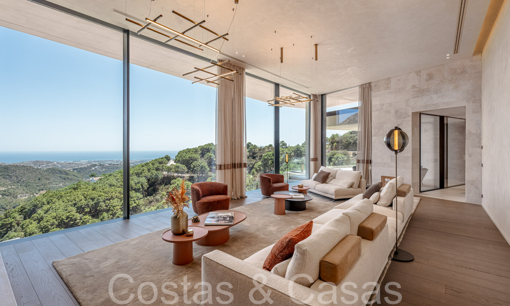 Architectonische gloednieuwe villa te koop in een beveiligde community van Marbella - Benahavis 68245
