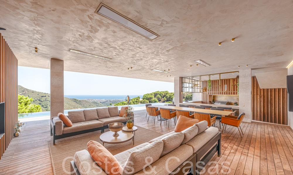 Architectonische gloednieuwe villa te koop in een beveiligde community van Marbella - Benahavis 68247