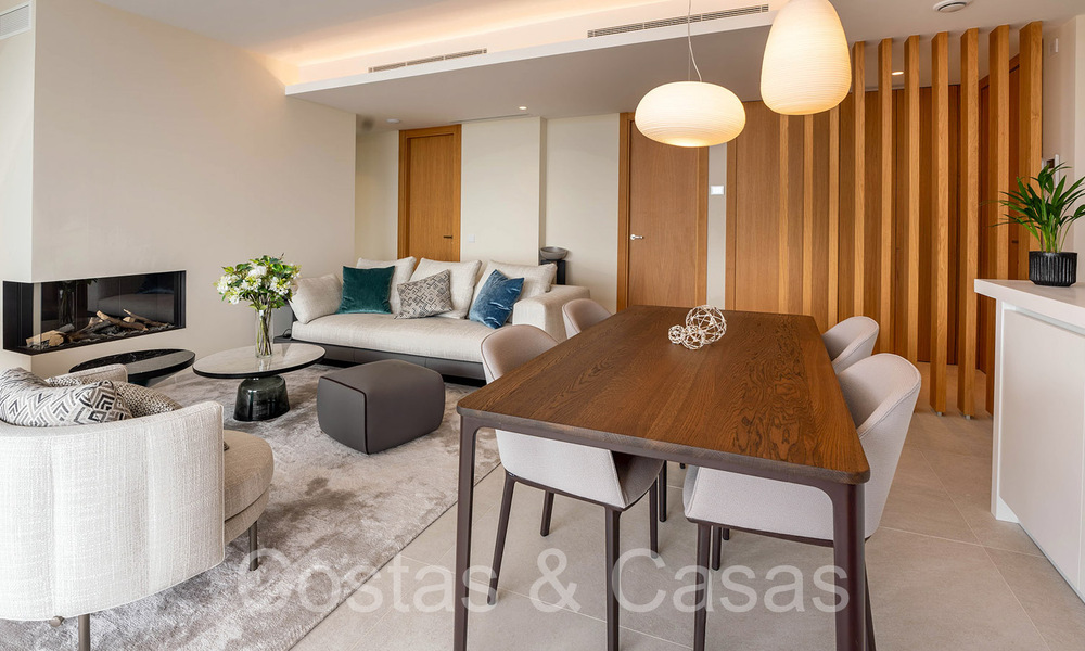 Instapklaar, prestigieus appartement met panoramisch zeezicht te koop in Marbella - Benahavis 68580