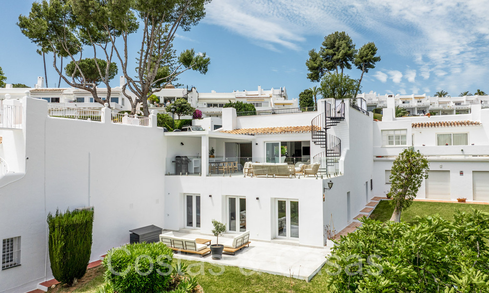 Schitterend townhouse te koop in de zeer geliefde golfenclave van Aloha Golf, Nueva Andalucia, Marbella 68682