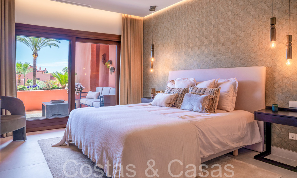 Luxueus 3 slaapkamer appartement te koop in een strandcomplex op de New Golden Mile tussen Marbella en Estepona 68767