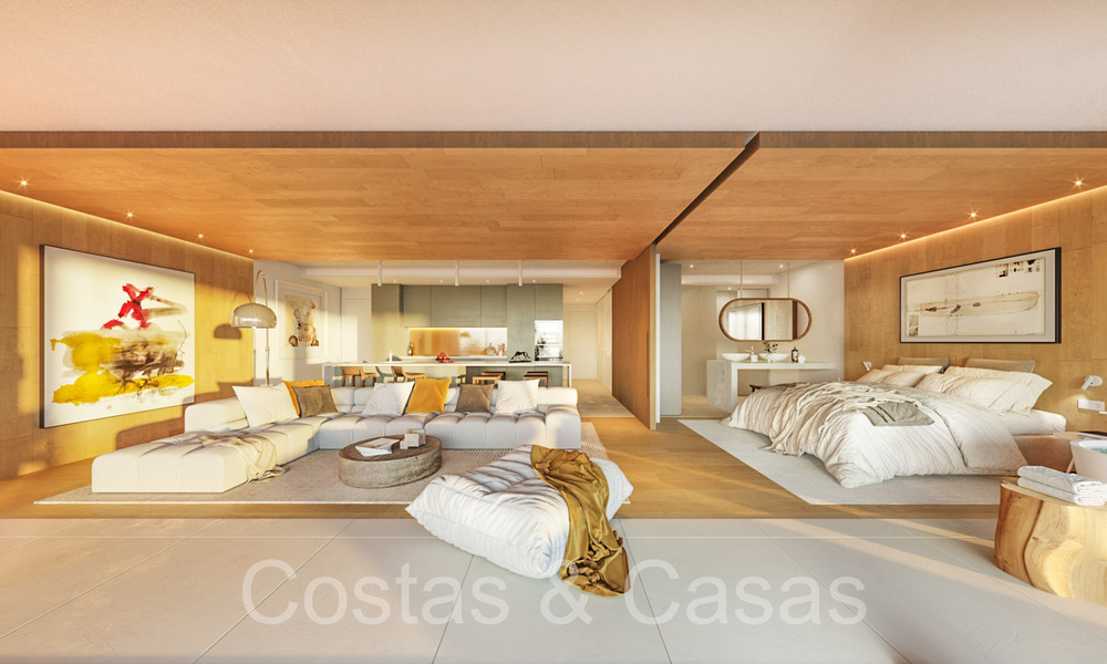 Nieuwe, exclusieve appartementen met avant-garde stijl te koop in een luxeresort in Fuengirola, Costa del Sol 68928