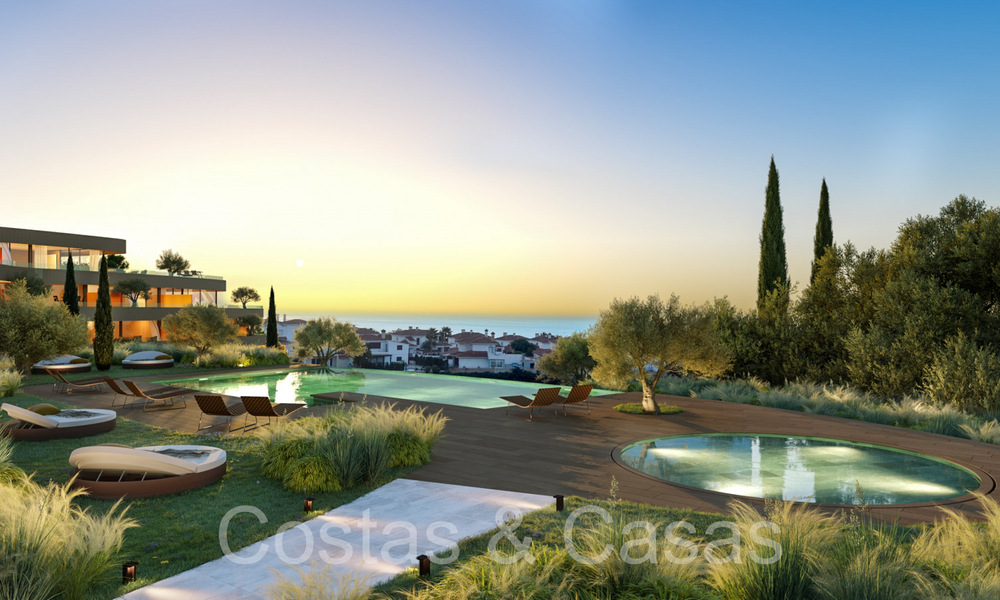 Nieuwe, exclusieve appartementen met avant-garde stijl te koop in een luxeresort in Fuengirola, Costa del Sol 68941