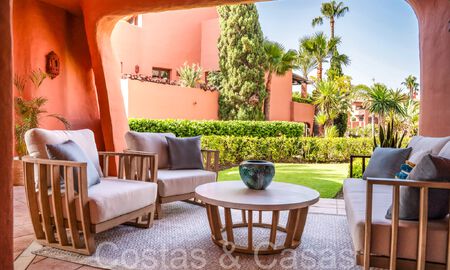 Superieur tuinappartement in een eersteklas complex aan het strand op de New Golden Mile tussen Marbella en Estepona 69389