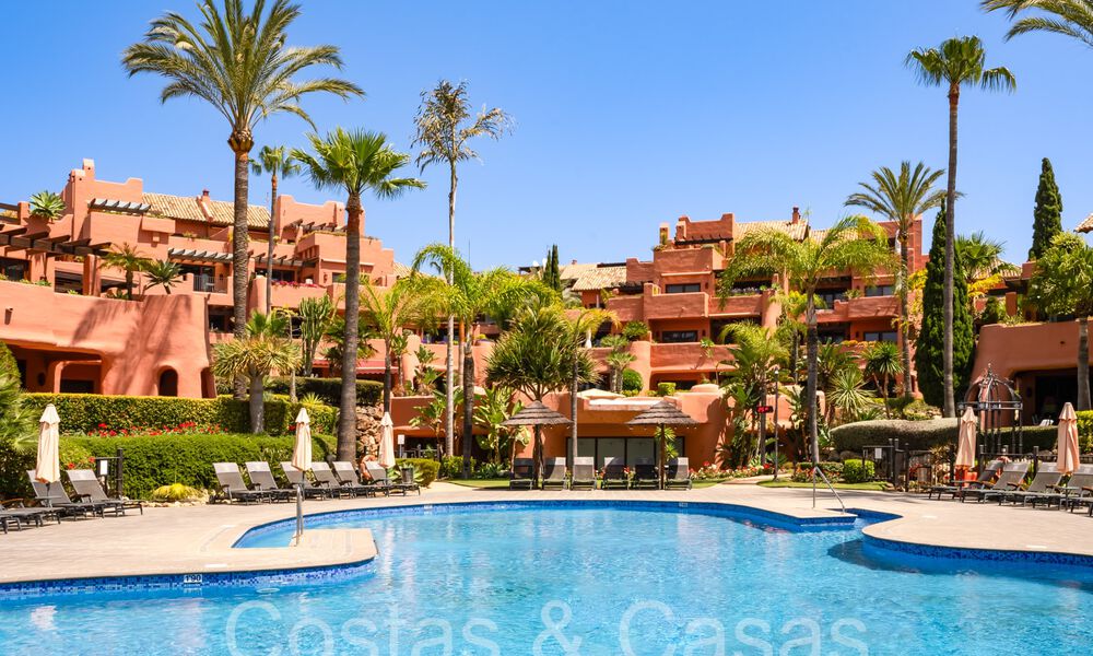 Superieur tuinappartement in een eersteklas complex aan het strand op de New Golden Mile tussen Marbella en Estepona 69393