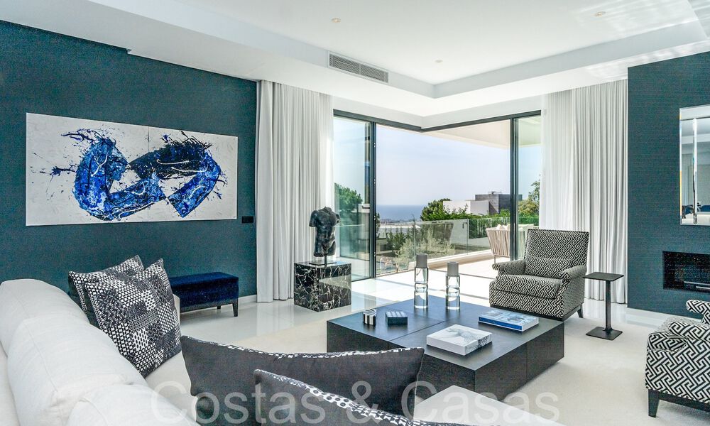 Instapklare luxevilla met panoramische vergezichten te koop in een gated community van Benahavis - Marbella 70047