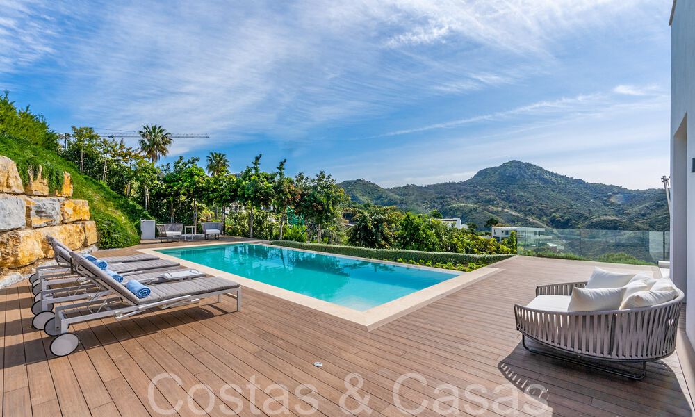 Instapklare luxevilla met panoramische vergezichten te koop in een gated community van Benahavis - Marbella 70065