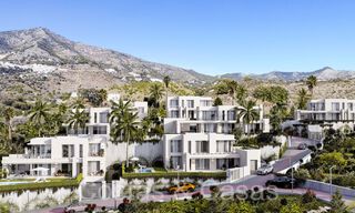 7 geavanceerde nieuwbouwvilla’s met panoramisch zeezicht te koop in de heuvels van Mijas Pueblo, Costa del Sol 70099 