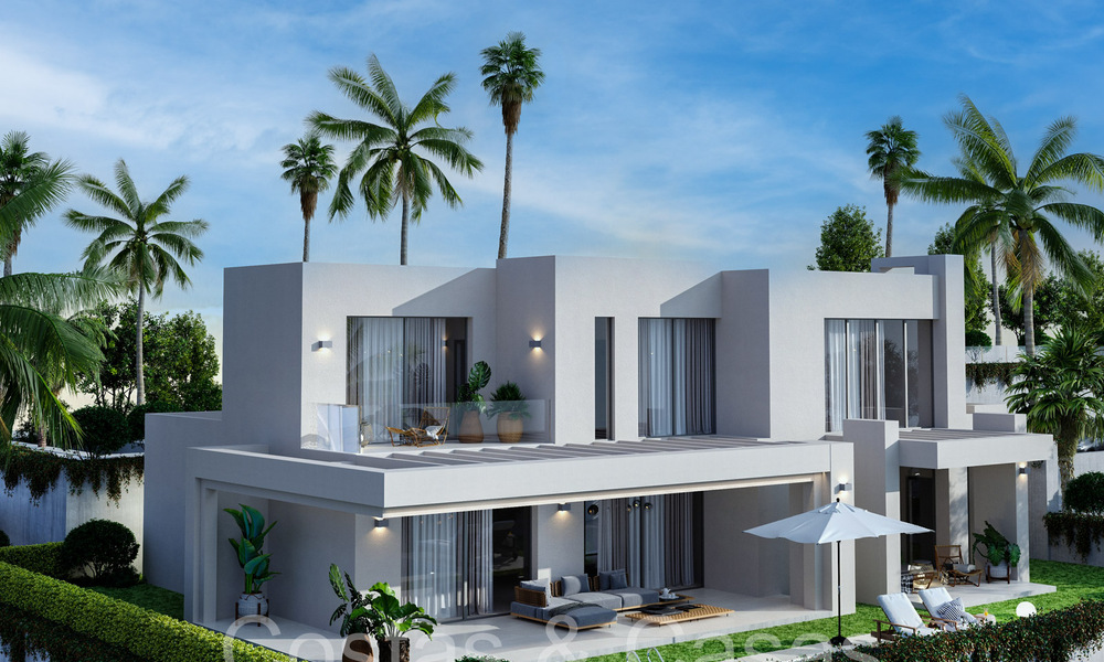 7 geavanceerde nieuwbouwvilla’s met panoramisch zeezicht te koop in de heuvels van Mijas Pueblo, Costa del Sol 70104