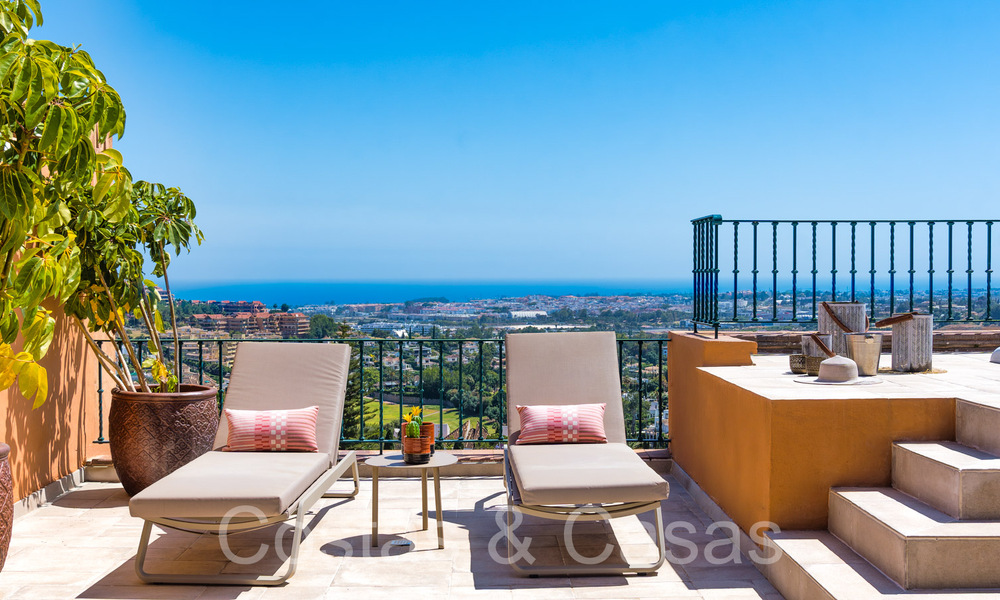 Andalusisch penthouse met Scandinavisch interieurdesign te koop in Nueva Andalucia’s golfvallei, Marbella 70146